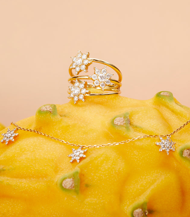 Rosa Maitea collier éthique en or recyclé 18 carats